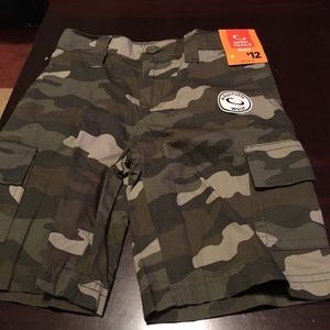 Boys camouflage shorts